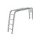 Transformer staircase "Vortex" LTA 4x4, aluminum, working height 4.3 m