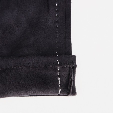 Gloves are female, dimensionless, without insulation, dark gray color-2