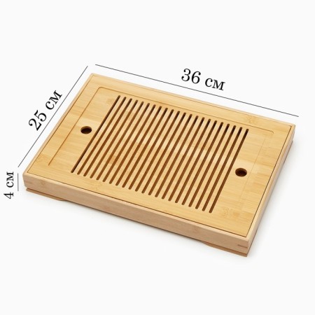 Traine for the tea ceremony, 36 x 25 x 4 cm