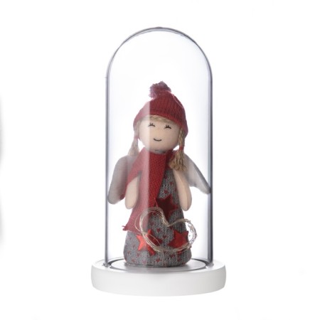 Nightlight “Angel” LED 3HAAA Red 11x11x22.5cm-7