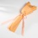 Bouquet of soap petals "Rose in the ball" Orange 8.5x8.5x36 cm