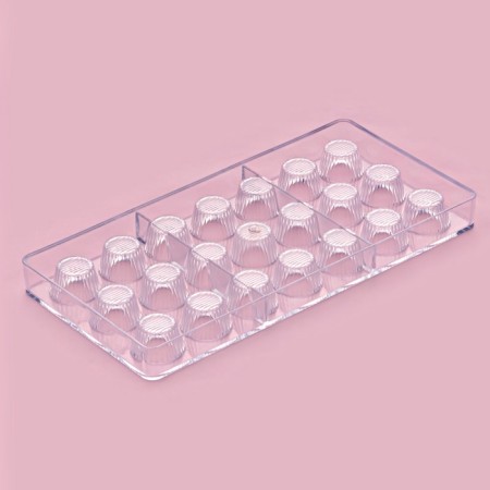 Konfinetta Chocolate Form "Confetti", 27.5 × 13.5 cm, 21 cells-3