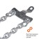 AIRLINE anti -excess chains, for a gazelle, wheels 185/75 R16, reinforced, in a set 2 pcs