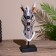 Mask "Zebra" on a stand, Albezia 40 cm