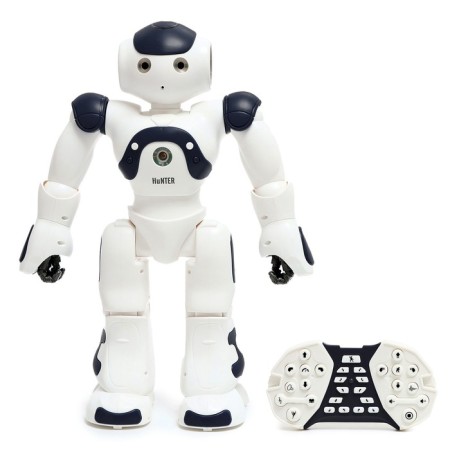 Robot Radio -controlled "Hunter", smoke, light, sound, with a battery, color mix-1