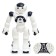 Robot Radio -controlled "Hunter", smoke, light, sound, with a battery, color mix