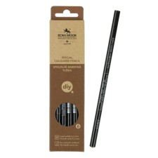 Unstopped pencil 4.3 mm, Koh-I-Noor 3263/5, on glass, metal, plastic, black, l = 175 mm, Mix of packaging