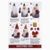 New Year's set for creativity. A toy made of wool "New Year! Gnome with a gift "