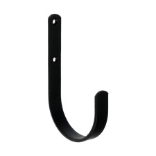 The hook is wall, universal, 160x100x20, black color