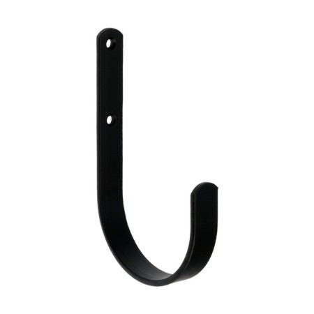 The hook is wall, universal, 160x100x20, black color