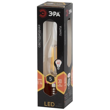 Filament era “candle in the wind”, 5 watts, E14, 515 lm, 2700k, glow warm white-2