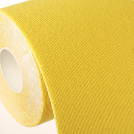 Kinesio - teip, 7.5 cm × 5 m, yellow color-9