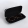 Lightning glasses case, green color