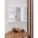 Hilton bathroom set, white color