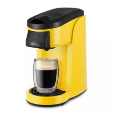 Coffee machine KitFort KT-7121-3, capsule, 800 watts, 0.36 l, yellow