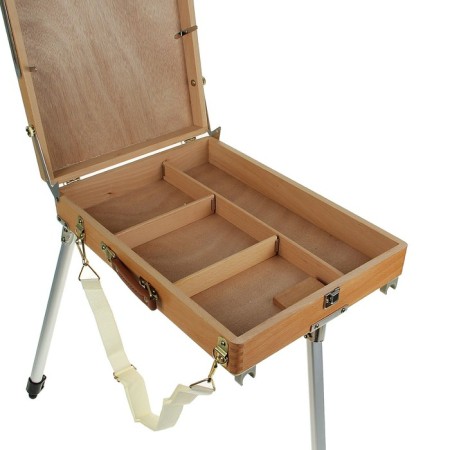Sketum, 33 x 46 x 13 cm, maximum legs height 83 cm, metal, telescopic, beech-2