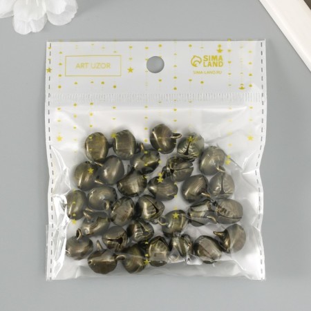Set of decor for creativity Metal "under bronze" d = 1.4 cm set 30 pcs-5