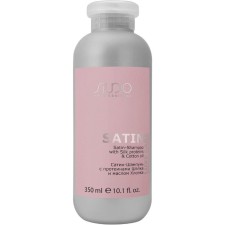 Satin-shampoo Kapous Luxe Care, with proteins in silk and oil of cotton, 350 ml