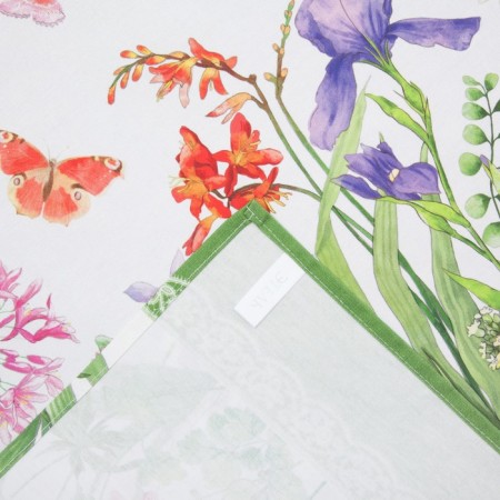 Apron "Ethel" meadow flowers 70x60 cm cm, 100% cotton, sarzha 190 g/m2-5
