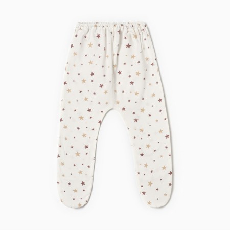 Children's sliders, white color/stars, height 80