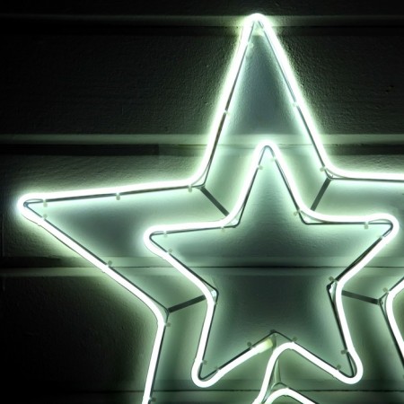 Neon figure "Star", 55 cm, 672 LED, 220 V, glow of white-2