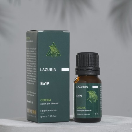 Pine essential oil in individual packaging, 10 ml