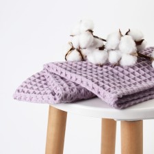 Wafer Boin Boho Boho Boil towel 45*90 cm, col. Lilac, 100% HL