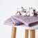Wafer Boin Boho Boho Boil towel 45*90 cm, col. Lilac, 100% HL