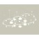 Ambrella Light Acrylic lamp, XR92212100, GX53 LED 12 W, white sand, silver, white matte color