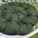 Villy's swing pillow, diameter 60 cm, khaki color