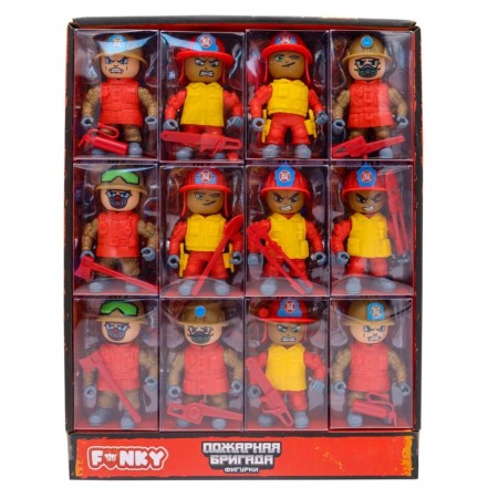 FUNKY TOYS figure "Firefighters, 8 cm, mix