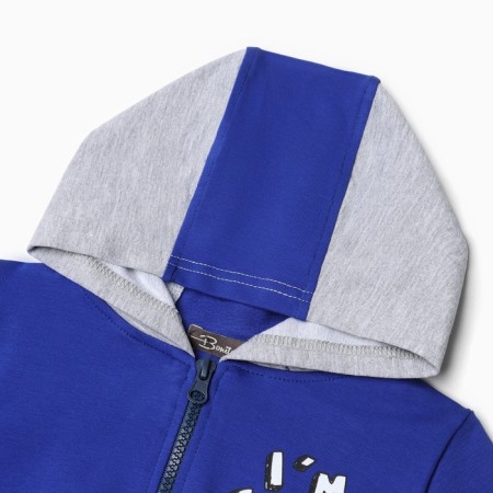 Kit for children (sweatshirt, trousers), electrician color, height 86 cm-2