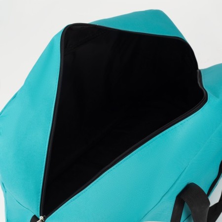 Road bag, textura, large size, turquoise color-7