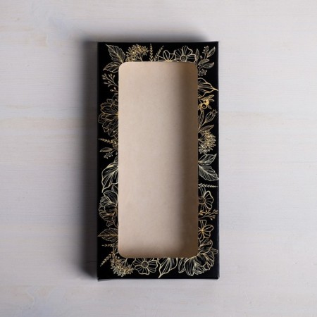 Chocolate box, confectionery packaging “With Best Wishes”, with a window, 17.3 x 8.8 x 1.5 cm-3