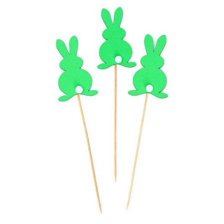 Set of toppers "Bunny", 3 pcs., Mix colors-4