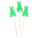Set of toppers "Bunny", 3 pcs., Mix colors