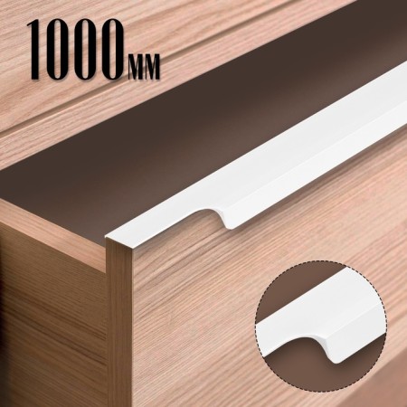Cappio RP100wh, L = 1000 mm, white, 4 pcs.