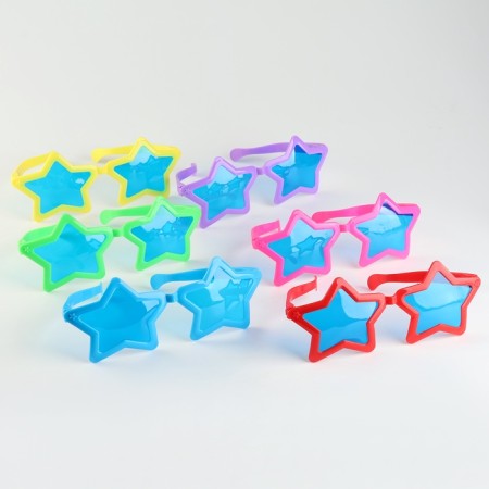 Star giant glasses, matte, Mix colors-4