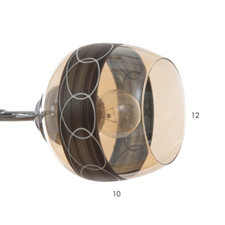 Valerie Plaphon 60W E27 Black/Honey-2