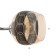 Valerie Plaphon 60W E27 Black/Honey