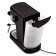 Coffee machine KitFort KT-7211, Rozhkova, 1100 watts, 1.25 l, cappuccino, black