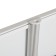 Bath screen "premium a", 168 cm, sandy color