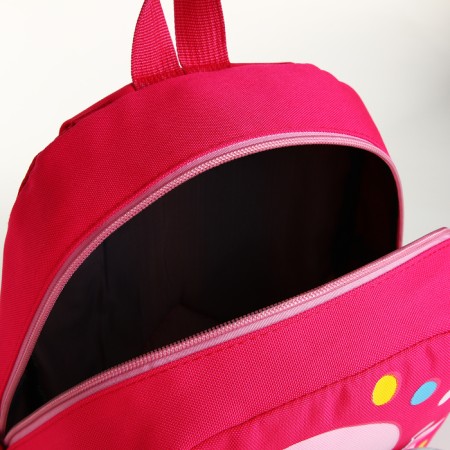 Baby backpack on lightning, pink color-4