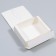 The box is folding, white, 27 x 21 x 9 cm