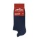 Men's socks shortened with Omsa Active false fits, size 45-47, BLU color