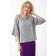 Female jumper, size 42, gray color