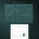 Mat for cutting, three -layer, 22 × 15 cm, a5, green color
