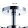 Causte "Fleur" 3he27 40W chrome 57x57x25 cm Bayerlux