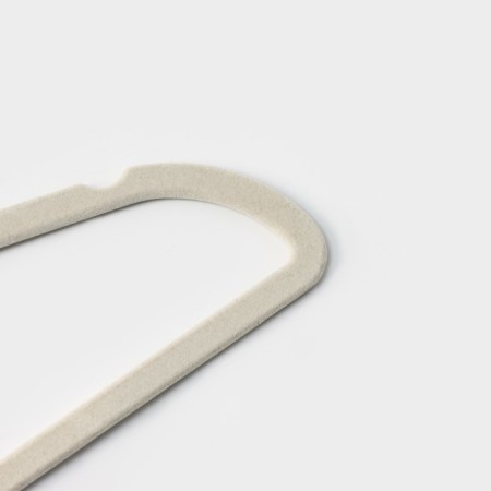 Shoulders - hangers for clothes, 41 × 22 cm, 5 pcs, white color-3