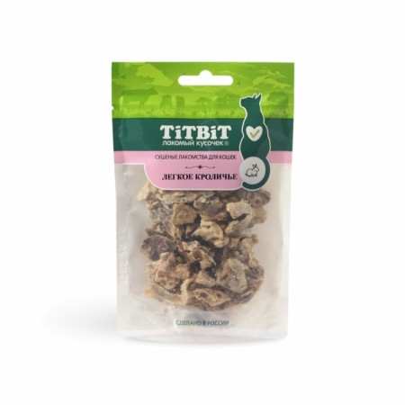 Light rabbit Titbit for cats, 10 g